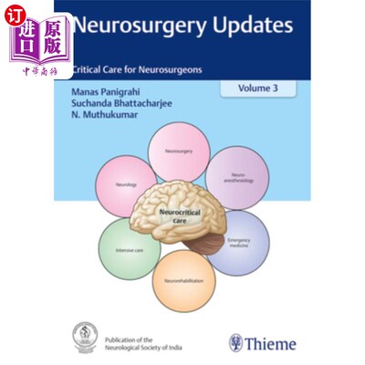 海外直订医药图书Neurosurgery Updates, Vol. 3: Critical Care for Neurosurgeons 神经外科更新，卷3:神经外科医生的重症