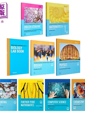 培生爱德思IGCSE考试系列 学生书实验手册 Edexcel International GCSE 9-1 数学物理化学生物计算机科学英语ESL【中商原版】