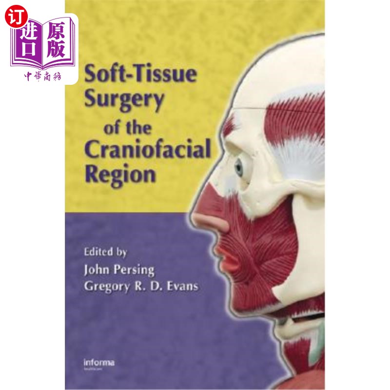 海外直订医药图书Soft-Tissue Surgery of the Craniofacial Region 颅面部软组织手术