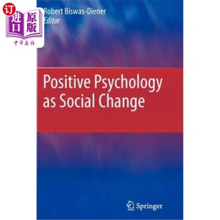 Change 积极心理学 社会变革 Psychology Social 海外直订Positive