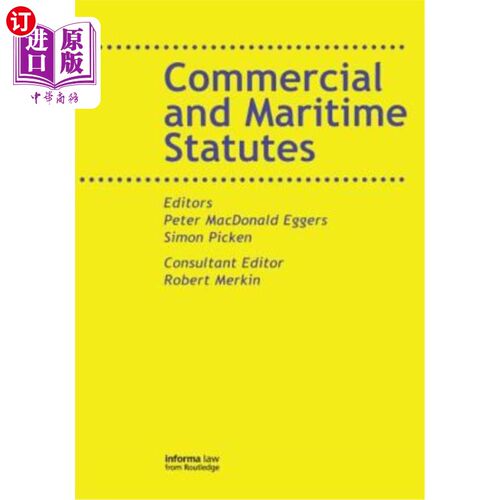 海外直订Commercial and Maritime Statutes 商业和海事法规