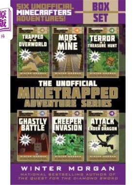 海外直订The Unofficial Minetrapped Adventure Series Box Set: Six Unofficial Minecrafters 非官方的地雷冒险系列套装: