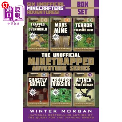 海外直订The Unofficial Minetrapped Adventure Series Box Set: Six Unofficial Minecrafters 非官方的地雷冒险系列套装: