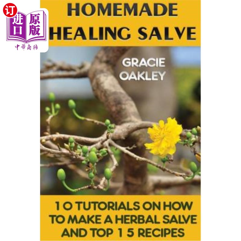 海外直订医药图书Homemade Healing Salve: 10 Tutorials on How to Make a Herbal Salve And Top 15 Re 自制治疗药膏：10个