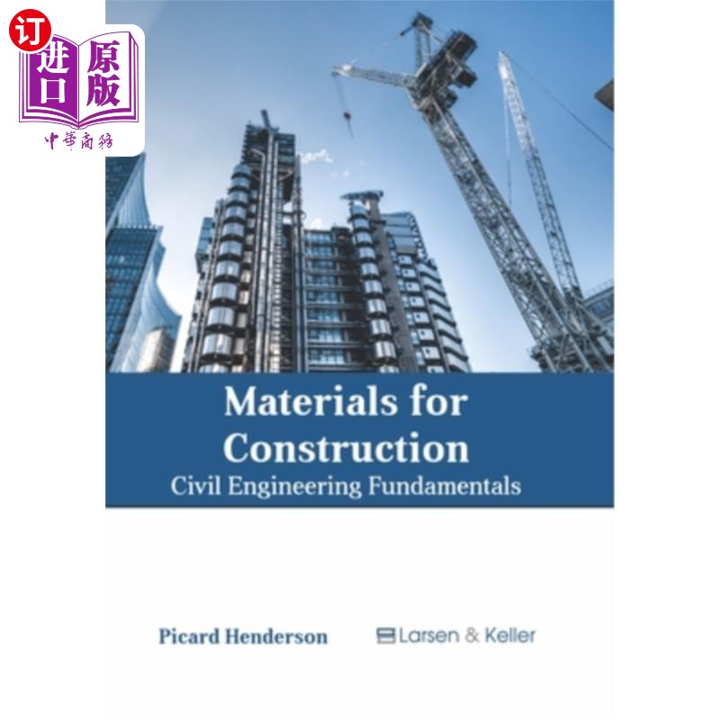 海外直订Materials for Construction: Civil Engineering Fundamentals 建筑材料:土木工程基础