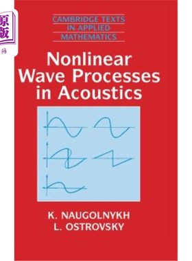 海外直订Nonlinear Wave Processes in Acoustics 声学中的非线性波过程