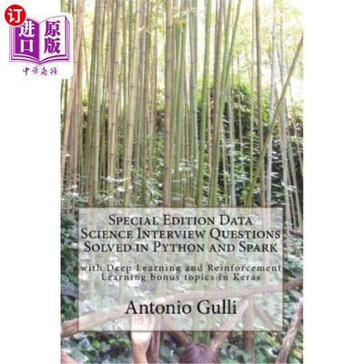 海外直订Special Edition Data Science Interview Questions Solved in Python and Spark: wit 用Python和Sp