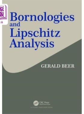海外直订Bornologies and Lipschitz Analysis Bornologies和Lipschitz分析