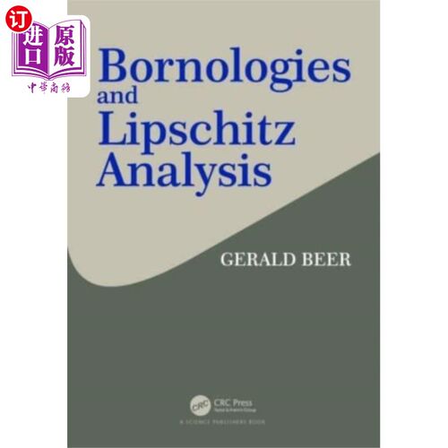 海外直订Bornologies and Lipschitz Analysis Bornologies和Lipschitz分析
