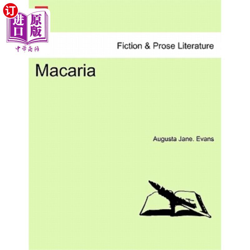 海外直订Macaria. Vol. II 澳洲坚果。第二卷