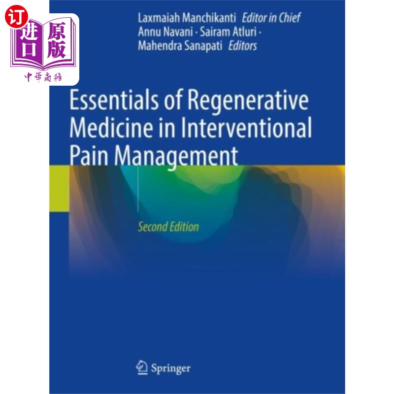 海外直订医药图书Essentials of Regenerative Medicine in Intervent... 介入性疼痛治疗中的再生医学要点