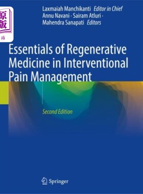 海外直订医药图书Essentials of Regenerative Medicine in Intervent... 介入性疼痛治疗中的再生医学要点