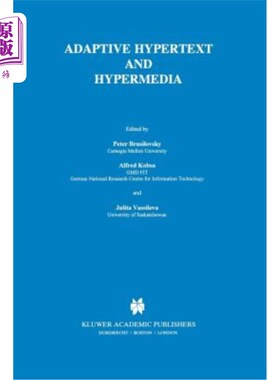 海外直订Adaptive Hypertext and Hypermedia 自适应超文本和超媒体