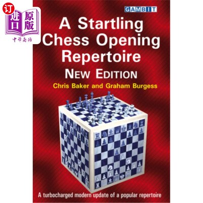 海外直订A Startling Chess Opening Repertoire: New Edition 令人吃惊的国际象棋开场曲目:新版
