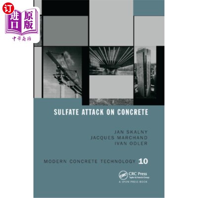 海外直订Sulfate Attack on Concrete 混凝土的硫酸盐侵蚀