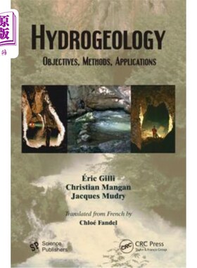 海外直订Hydrogeology: Objectives, Methods, Applications 水文地质学:目标，方法，应用