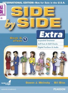 海外直订Side by Side Extra Book & eText 1 (International) 并排附加图书和文本1（国际）