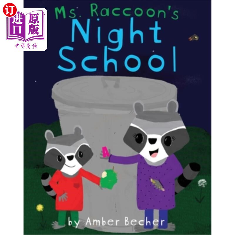 海外直订Ms. Raccoon's Night School 浣熊女士夜校 - 实物图