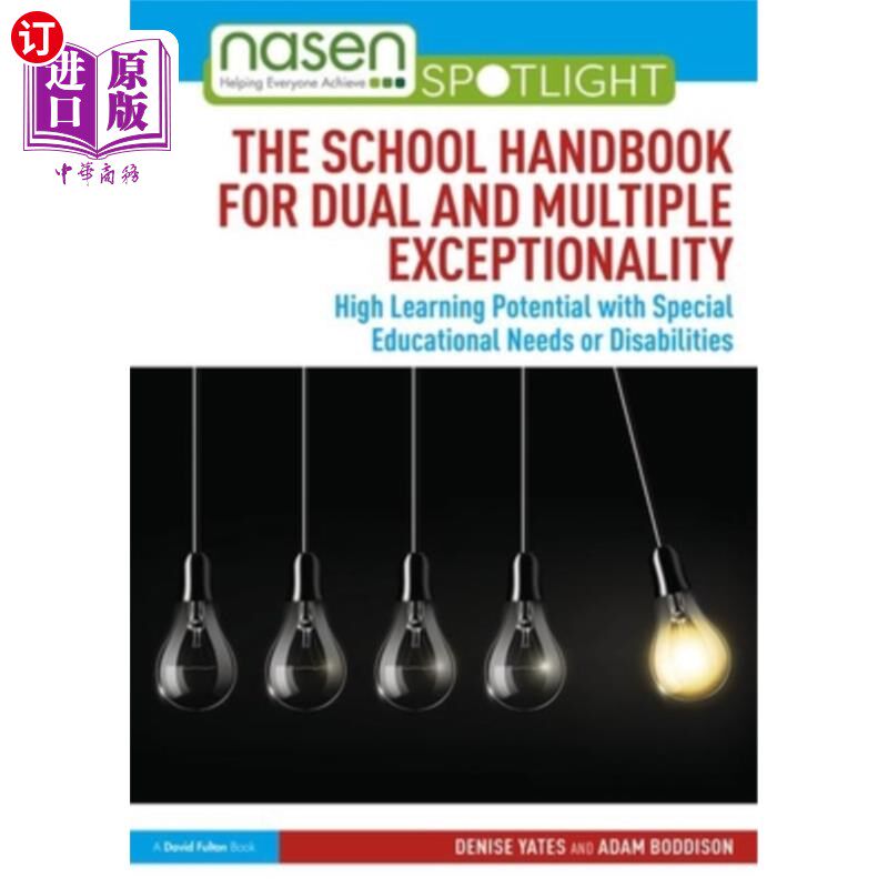 海外直订The School Handbook for Dual and Multiple Exceptionality: High Learning Potentia 双重和多重特殊情况的学校手
