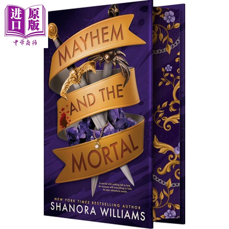 混乱与凡人 限量刷边 Mayhem and the Mortal 英文原版 Shanora Williams 惊悚悬疑浪漫小说【中商原版】