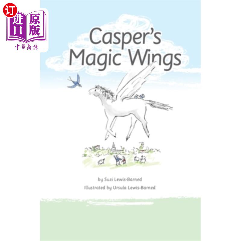 海外直订Casper's Magic Wings 卡斯珀的魔法的翅膀