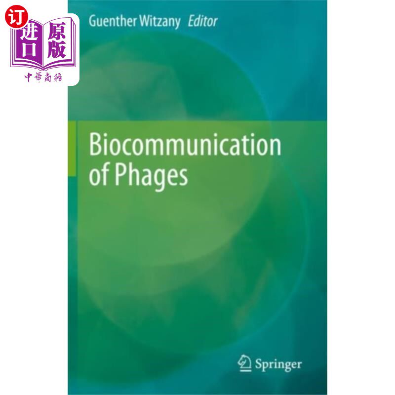海外直订医药图书Biocommunication of Phages 噬菌体的生物通讯