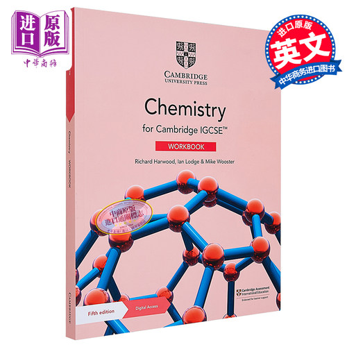 剑桥大学出版化学NEW Cambridge IGCSE Chemistry Workbook with Digital Access (2 years)【中商原版】
