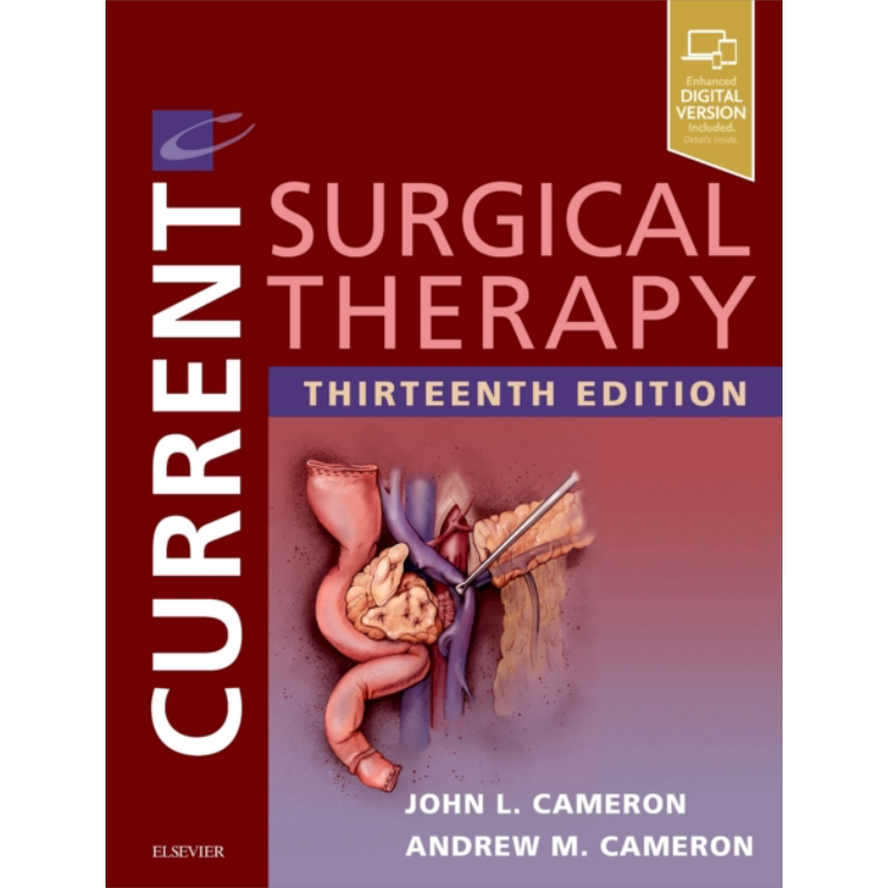现货 目前的手术治疗 第13版 英文原版 Current Surgical Therapy John Cameron Andrew Cameron【中商原版】Elsevier
