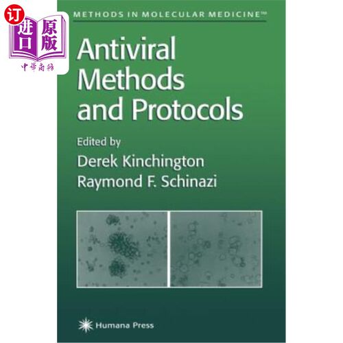 海外直订医药图书Antiviral Methods and Protocols 抗病毒方法和方案
