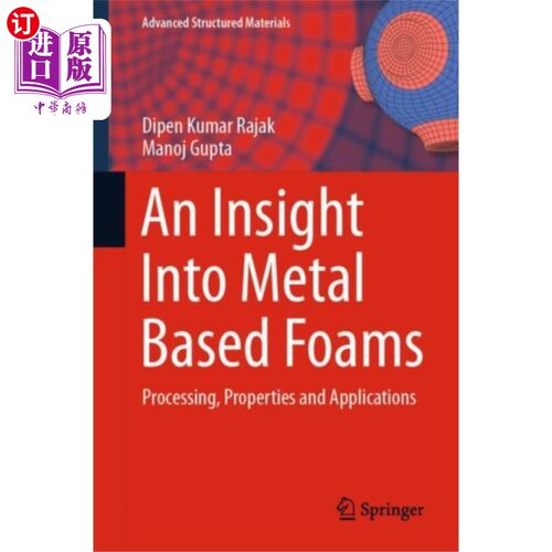 海外直订Insight Into Metal Based Foams 洞察金属基泡沫