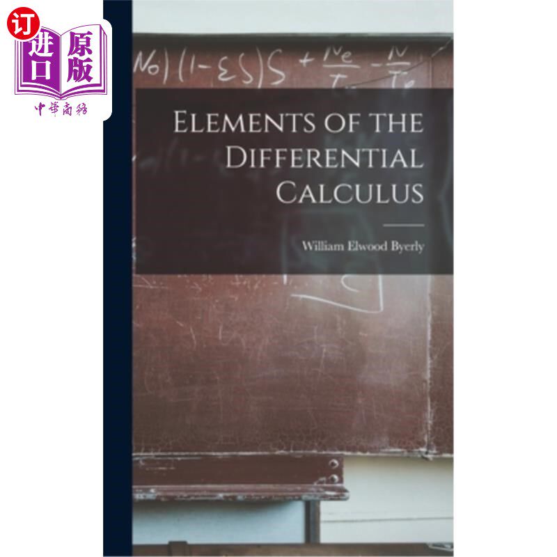 海外直订Elements of the Differential Calculus 微积分基础