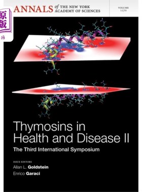 海外直订医药图书Thymosins in Health and Disease II - 3rd Interna... 胸腺素在健康和疾病中的作用2