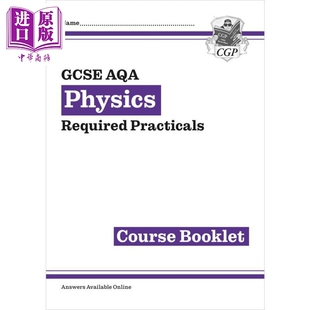 Practicals GCSE 中商原版 Booklet Course Required AQA Physics New 新GCSE物理AQA必修实验课程手册