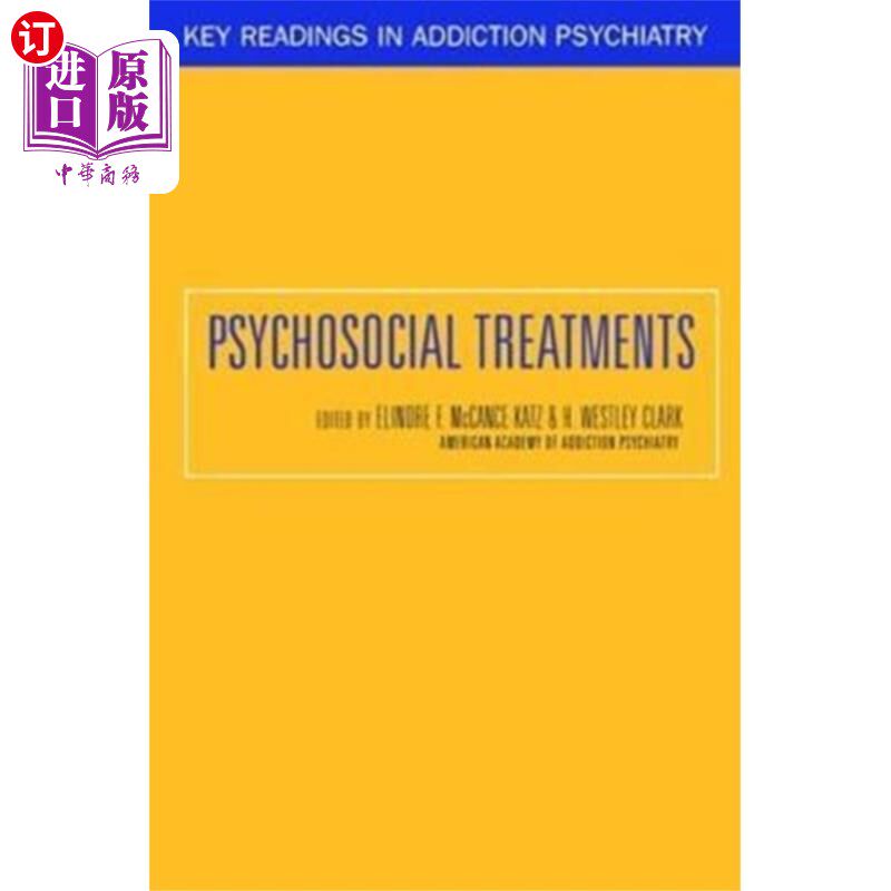 海外直订医药图书Psychosocial Treatments 心理治疗方法