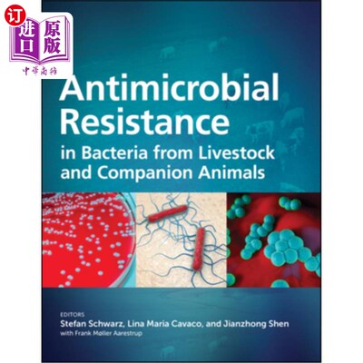 海外直订医药图书Antimicrobial Resistance in Bacteria from Livestock and Companion Animals 家畜和伴侣动物细菌的抗菌