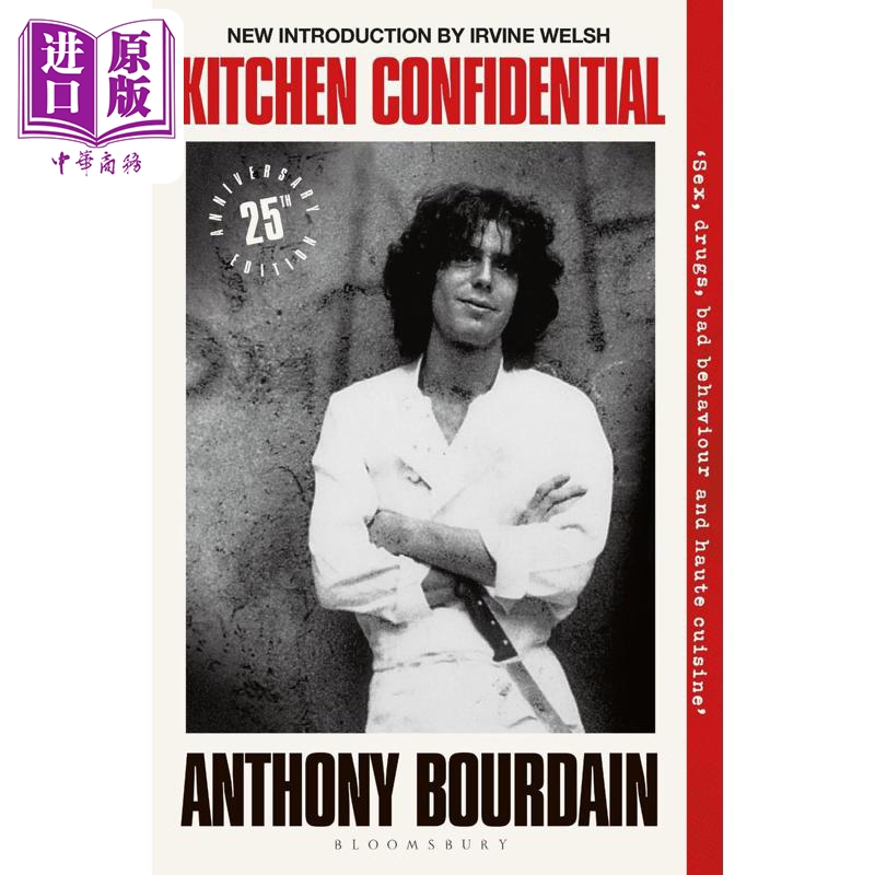 后厨机密 注释版 Kitchen Confidential Annotated Edition 英文原版 Anthony Bourdain 生活休闲 美食【中商原版】