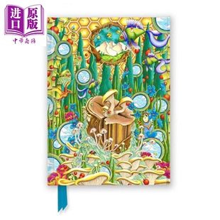 预售 汉娜 邦齐 爱意滋长之处 烫金手帐 英文原版 Hannah Bunzey Where Love Is Alive Foiled【中商原版】