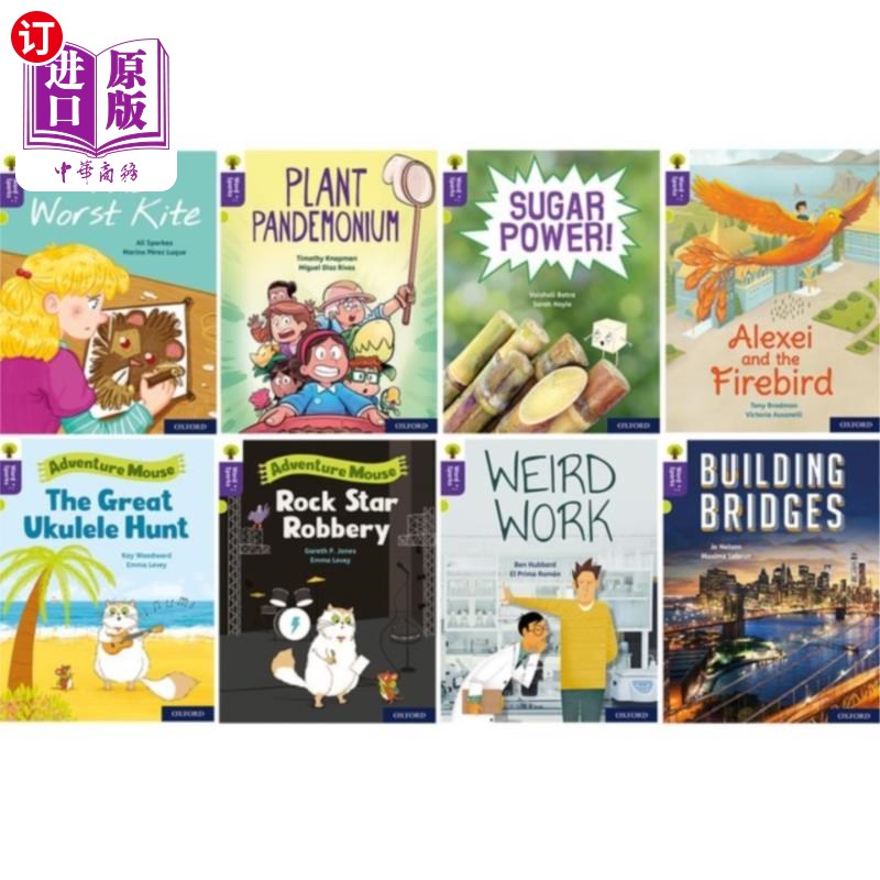 海外直订Oxford Reading Tree Word Sparks: Level 11: Mixed... 牛津阅读树单词火花:11级:混合8卷