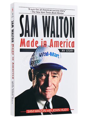 富甲美国：沃尔玛创始人山姆·沃尔顿自传 豆瓣阅读 英文原版 Sam Walton,Made in America: My Story Sam Walton【中商原版?
