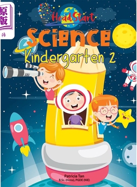 现货 新加坡教辅 Headstart Science Kindergarten 2 幼儿园科学启蒙练习 幼小衔接暑假寒假自学习题 【中商原版】