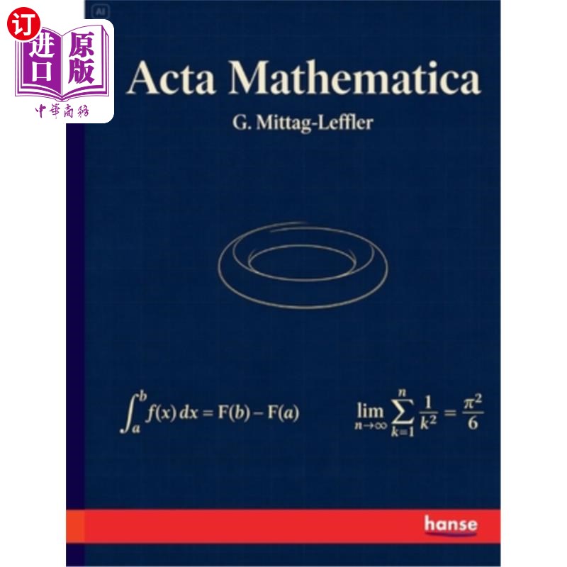 海外直订Acta Mathematica 数学学报