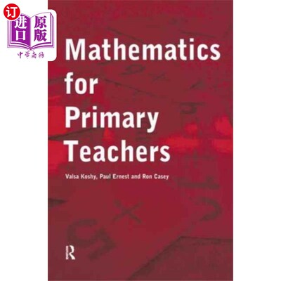 海外直订Mathematics For Primary Teachers 小学数学