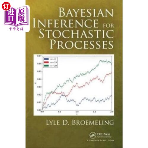 海外直订Bayesian Inference for Stochastic Processes 随机过程的贝叶斯推理
