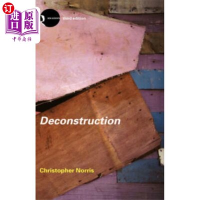 海外直订Deconstruction 解构主义