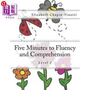 Fluency and Comprehension 海外直订Five Level 五分钟流利和理解能力：1级 Minutes