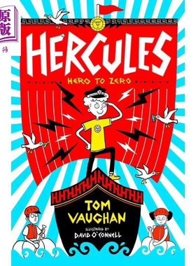 赫拉克勒斯 英雄和狗熊 Hercules 3 Hercules Hero to Zero 英文原版 插图丰富的幽默小说故事 进口青少年读物【中商原版】