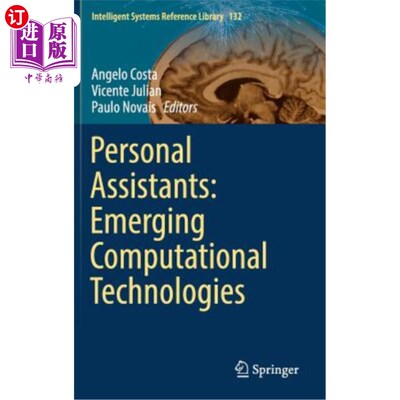 海外直订Personal Assistants: Emerging Computational Technologies 个人助理:新兴计算技术