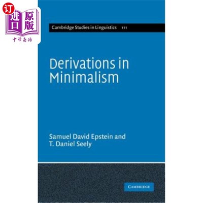海外直订Derivations in Minimalism 极简主义中的衍生