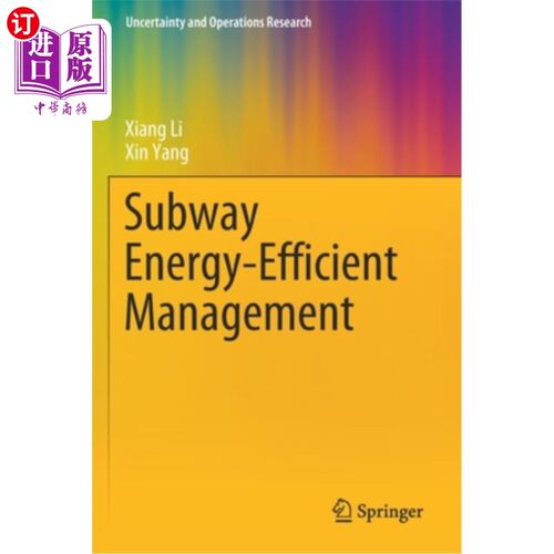 海外直订Subway Energy-Efficient Management 地铁节能管理