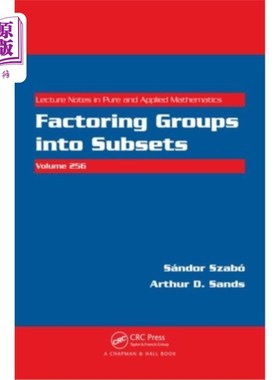 海外直订Factoring Groups Into Subsets 将组分解为子集
